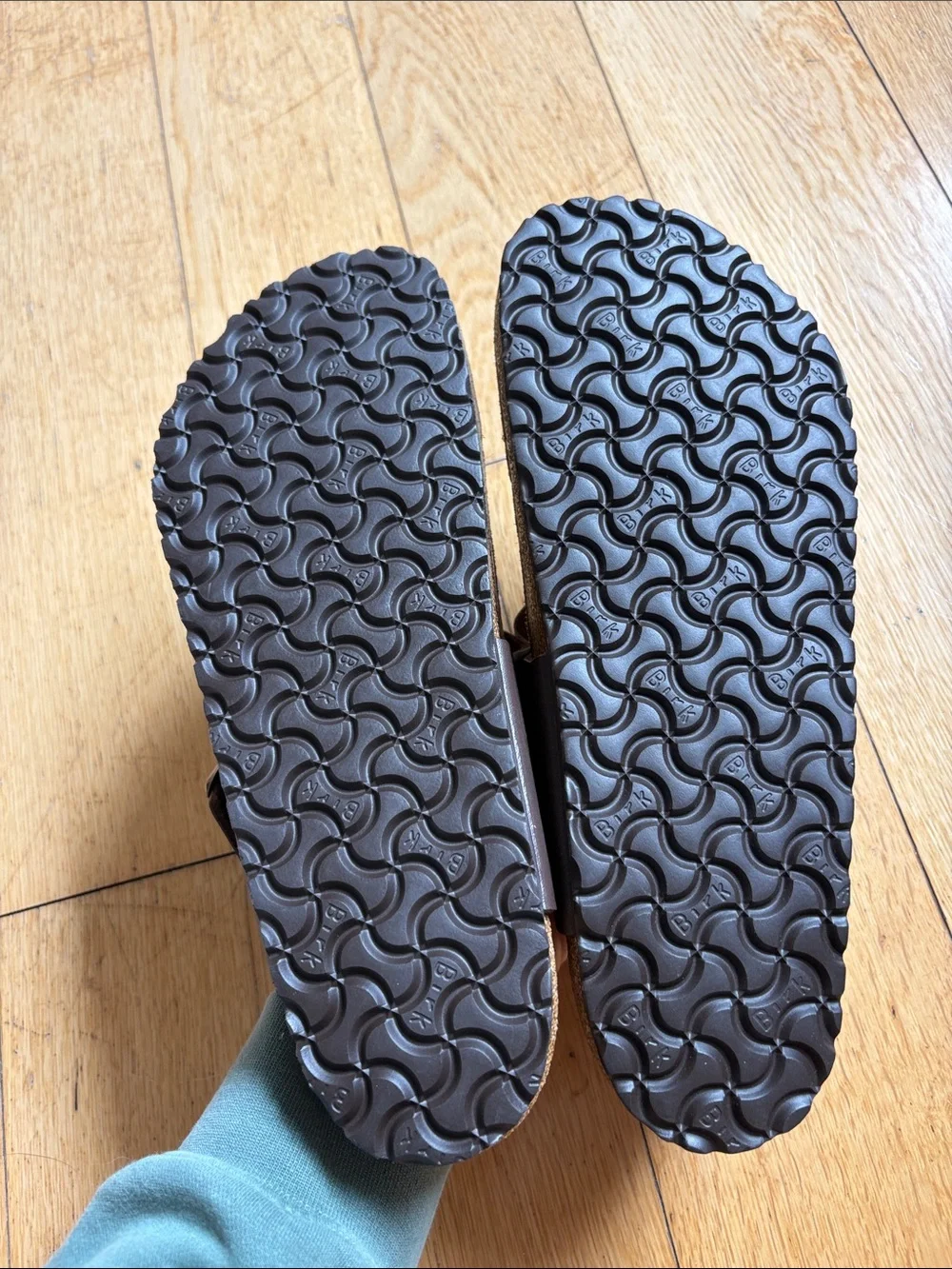 Men’s Birkenstock Ramses in Dark Brown Size 45